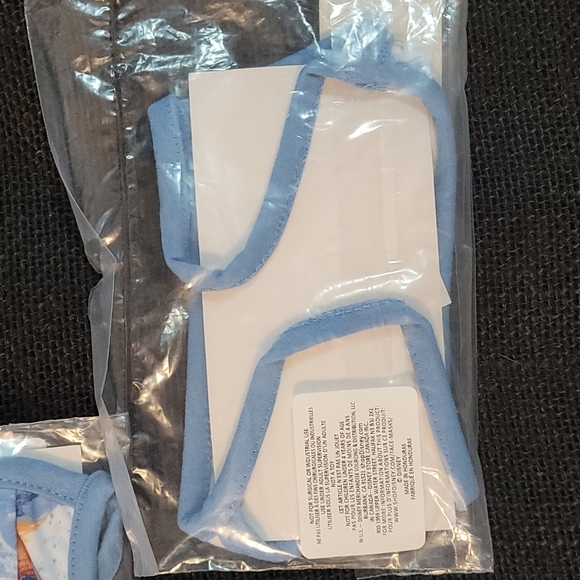 NEW DISNEY STAR WARS Leia & Chewbacca Cloth Face Mask, set of 5 - Picture 3 of 4